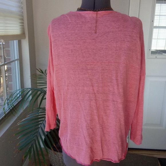 Mod-o-doc Linen Modern Wrap Cardigan - Picture 4 of 11